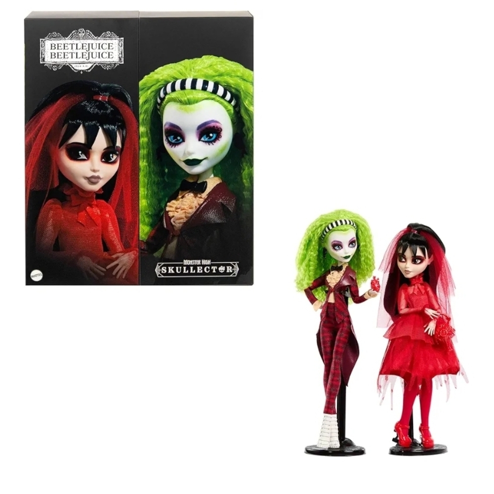 Skullector Dolls - Green and Red